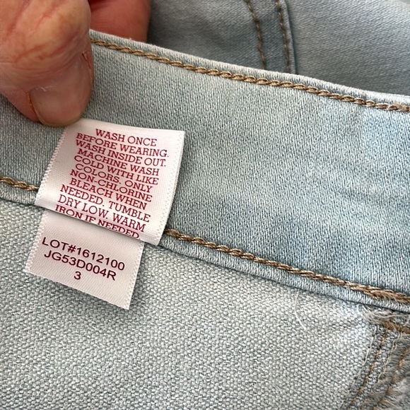 Kohls SO Woman’s Jeggings NWT - Light Blue Denim Wash - Juniors Jeans - Size 3 - Picture 8 of 8